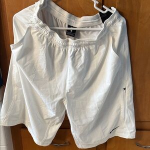 Nike Women's Athletic White Shorts